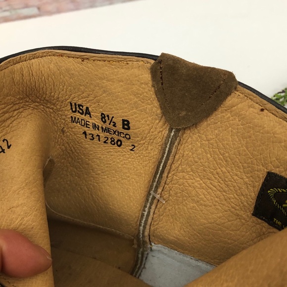 NEW JB Dillon Tan Suede Fringe Cowboy Booties - Picture 7 of 8